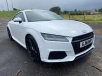 USED 2016 16 AUDI TT 2.0 TFSI S line Coupe 3dr Petrol S Tronic Euro 6 (s/s) (230 ps) 12 MONTHS PART AND LABOUR RAC WARRANTY+RAC BREAKDOWN COVER