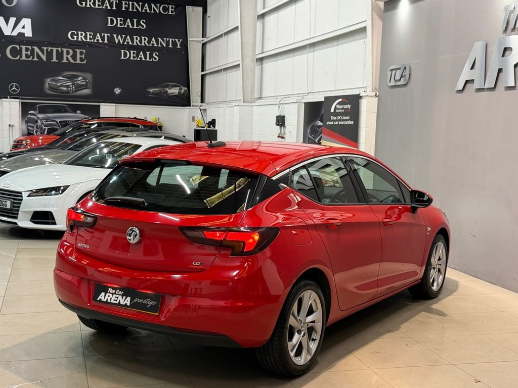 USED 2016 16 VAUXHALL ASTRA 1.6 CDTi ecoTEC BlueInjection SRi Hatchback 5dr Diesel Manual Euro 6 (110 ps) 