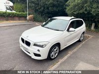 USED 2013 63 BMW X1 2.0 18d M Sport SUV 5dr Diesel Auto sDrive Euro 5 (s/s) (143 ps) PEARL PAINT + SENSORS + BLUETOOTH