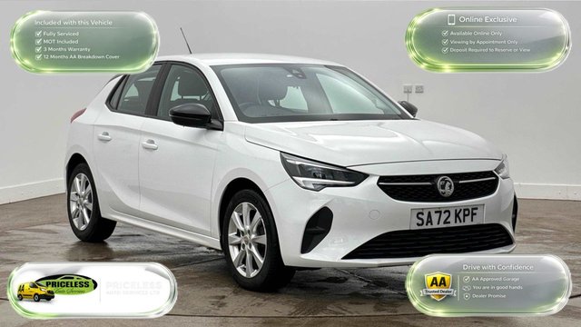 View our VAUXHALL CORSA
