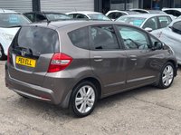 USED 2011 11 HONDA JAZZ 1.4 i-VTEC EX Hatchback 5dr Petrol CVT Euro 5 (99 ps) AUTO + LOW MILES + PANORAMIC SUNROOF + FSH + CRUISE + AC
