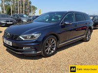USED 2017 17 VOLKSWAGEN PASSAT 2.0 TDI BlueMotion Tech R-Line Estate 5dr Diesel DSG Euro 6 (s/s) (150 ps) Aircon/Heated Seats