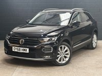 USED 2018 68 VOLKSWAGEN T-ROC 2.0 TDI SEL SUV 5dr Diesel Manual 4Motion Euro 6 (s/s) (150 ps) CAR PLAY - CRUISE - SAT NAV