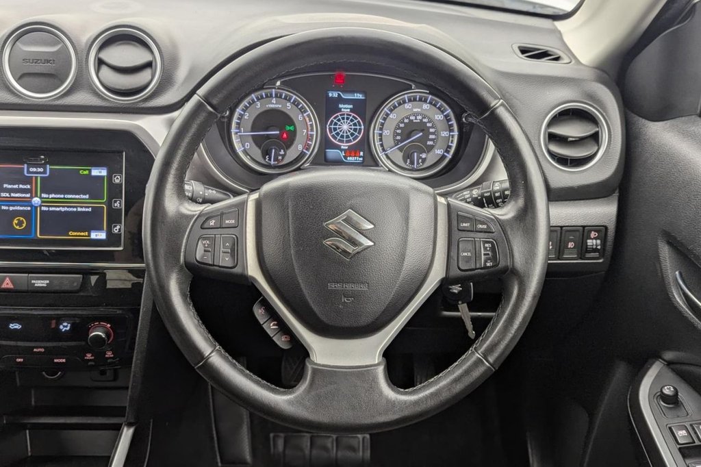 USED 2018 68 SUZUKI VITARA 1.0 Boosterjet SZ-T SUV 5dr Petrol Manual Euro 6 (s/s) (111 ps) Sat Nav, Camera, 17" Alloys