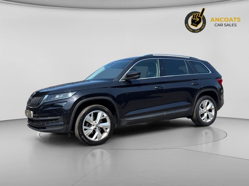 Black 2018 Skoda Kodiaq Estate Front-wheel drive Automatic
