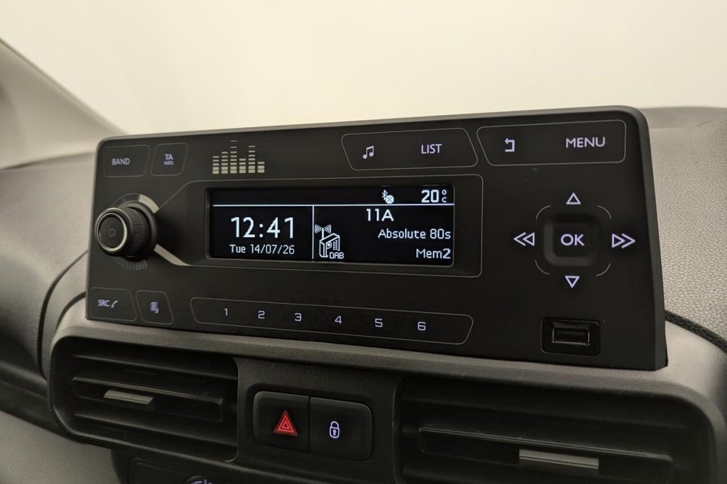 USED 2021 21 VAUXHALL COMBO 1.5 Turbo D 2300 Dynamic Panel Van 4dr Diesel Manual L1 H1 Euro 6 (100 ps) Bluetooth, Air Con, Sensors