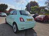 USED 2019 69 FIAT 500 1.2 Lounge Hatchback 3dr Petrol Manual Euro 6 (s/s) (69 bhp) 
