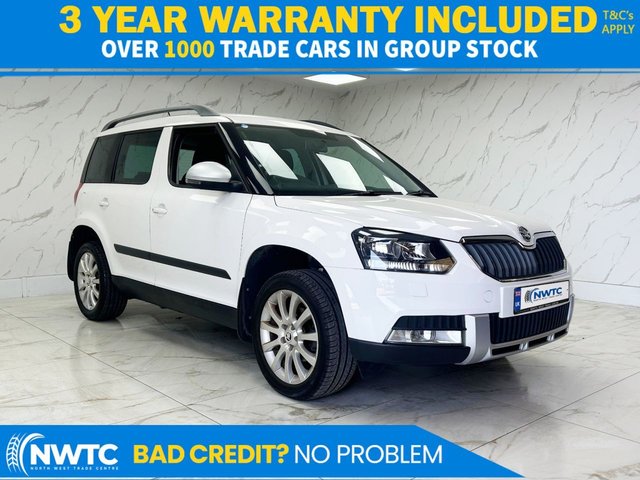 View our Skoda Yeti range