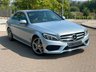 USED 2015 64 MERCEDES-BENZ C CLASS 2.0 C200 AMG Line Saloon 4dr Petrol 7G-Tronic+ Euro 6 (s/s) (184 ps) 