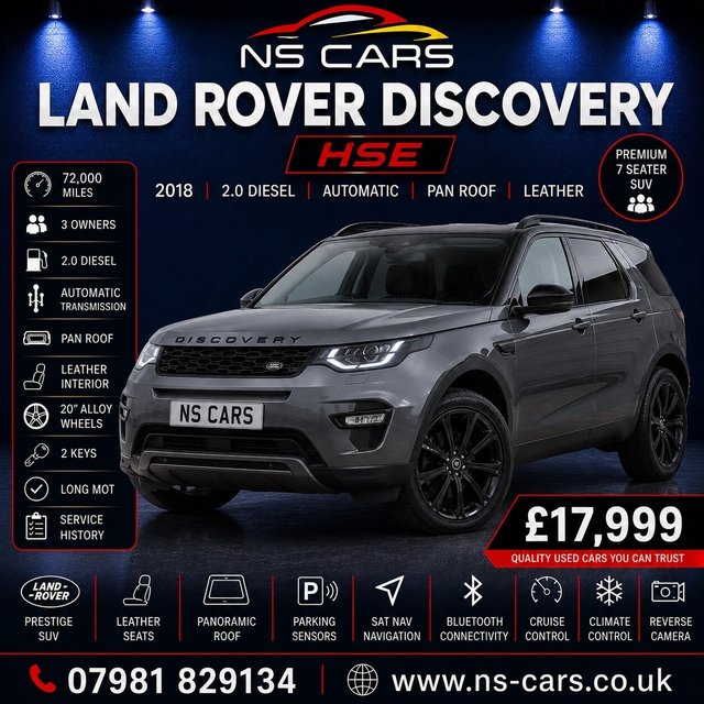 View our LAND ROVER DISCOVERY