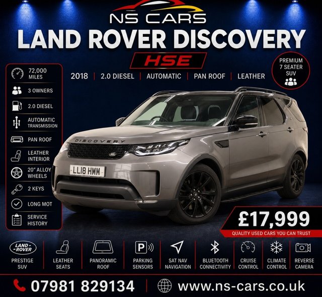 View our LAND ROVER DISCOVERY