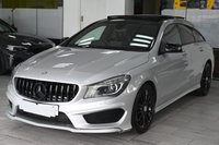 USED 2015 65 MERCEDES-BENZ CLA 2.1 CLA220 CDI AMG Sport Shooting Brake 5dr Diesel 7G-DCT Euro 6 (s/s) (177 ps) SAT NAV P-ROOF H-LEATHERS SENSORS