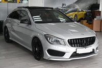 USED 2015 65 MERCEDES-BENZ CLA 2.1 CLA220 CDI AMG Sport Shooting Brake 5dr Diesel 7G-DCT Euro 6 (s/s) (177 ps) SAT NAV P-ROOF H-LEATHERS SENSORS