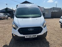 USED 2020 20 FORD TRANSIT CUSTOM 2.0 300 EcoBlue Leader Panel Van 5dr Diesel Manual L1 H2 Euro 6 (s/s) (105 ps) 59000 MILES WET BELT FITTED AIR CONDITIONING QUALITY RACKING