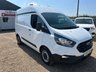 USED 2020 20 FORD TRANSIT CUSTOM 2.0 300 EcoBlue Leader Panel Van 5dr Diesel Manual L1 H2 Euro 6 (s/s) (105 ps) 59000 MILES WET BELT FITTED AIR CONDITIONING QUALITY RACKING