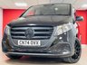 USED 2024 74 MERCEDES-BENZ VITO 2.0 119 CDI PRO Crew Van Double Cab 5dr Diesel G-Tronic RWD L3 Euro 6 (s/s) (190 ps) 8 SEATER! NO VAT! 1 OWNER!