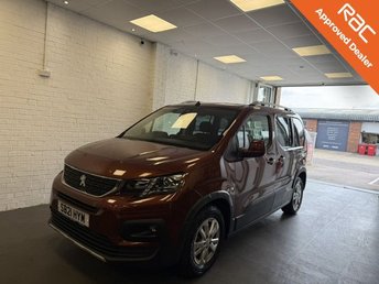 2021 PEUGEOT RIFTER 1.2 PureTech Allure 5 SEAT AUTO WHEELCHAIR ACCESS WAV Petrol  &pound;17695.00