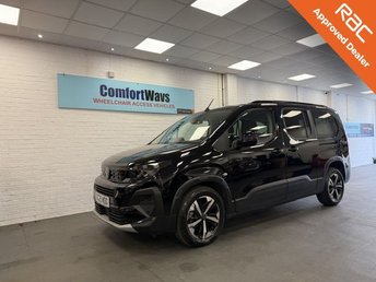 2025 PEUGEOT RIFTER 1.5l AUTO WHEELCHAIR ACCESS WAV 4 SEATS &pound;22995.00
