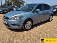 USED 2008 08 FORD FOCUS 1.6 Titanium Hatchback 5dr Petrol Automatic (184 g/km, 99 bhp) ABS AND AIR CON