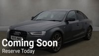 USED 2015 15 AUDI A4 1.8 TFSI Black Edition Plus Saloon 4dr Petrol Multitronic Euro 6 (s/s) (170 ps) SERVICE HISTORY + LONG MOT