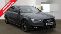 USED 2015 15 AUDI A4 1.8 TFSI Black Edition Plus Saloon 4dr Petrol Multitronic Euro 6 (s/s) (170 ps) SERVICE HISTORY + LONG MOT