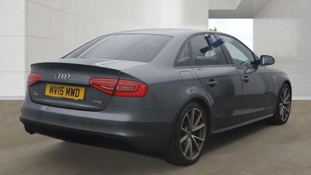 USED 2015 15 AUDI A4 1.8 TFSI Black Edition Plus Saloon 4dr Petrol Multitronic Euro 6 (s/s) (170 ps) SERVICE HISTORY + LONG MOT