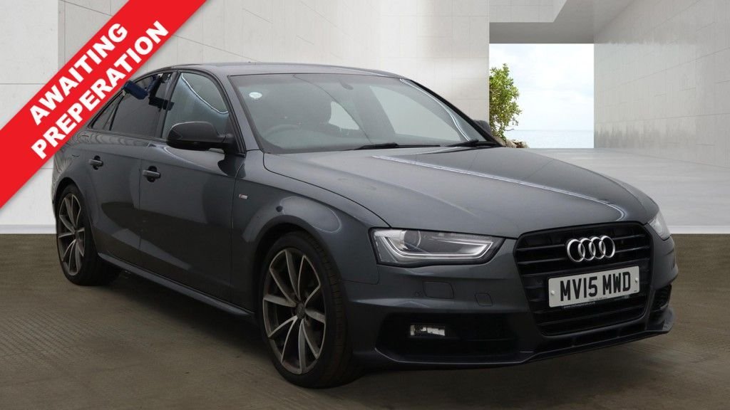 USED 2015 15 AUDI A4 1.8 TFSI Black Edition Plus Saloon 4dr Petrol Multitronic Euro 6 (s/s) (170 ps) SERVICE HISTORY + LONG MOT