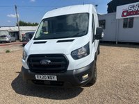 USED 2020 20 FORD TRANSIT 2.0 330 EcoBlue Leader Panel Van 5dr Diesel Manual FWD L2 H2 Euro 6 (s/s) (105 ps) MWB L2 H2 AIR/CON 66000 MILES F.S.H RACKING