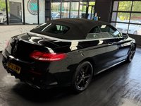 USED 2018 18 MERCEDES-BENZ C CLASS 2.1 C220d AMG Line Cabriolet 2dr Diesel G-Tronic+ Euro 6 (s/s) (170 ps) 2 Keys - Sat Nav - Windscarves