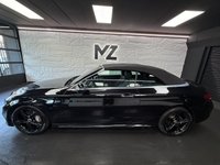 USED 2018 18 MERCEDES-BENZ C CLASS 2.1 C220d AMG Line Cabriolet 2dr Diesel G-Tronic+ Euro 6 (s/s) (170 ps) 2 Keys - Sat Nav - Windscarves