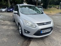 USED 2013 63 FORD C-MAX 1.6 Zetec MPV 5dr Petrol Manual Euro 5 (105 ps) ONLY 2 OWNER+NEW MOT ON SALE