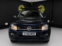 USED 2018 68 VOLKSWAGEN AMAROK 3.0 TDI V6 Trendline Pickup Double Cab 4dr Diesel Manual 4Motion Euro 6 (s/s) (163 ps) DELIVERY AVAILABLE