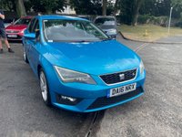 USED 2016 16 SEAT LEON 1.4 EcoTSI FR Hatchback 5dr Petrol Manual Euro 6 (s/s) (150 ps) 2 OWNER+NICE LOOKING CAR