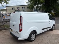 USED 2022 22 FORD TRANSIT CUSTOM 300 EcoBlue Trend  L2 H1 LWB Low roof panel van - AIR CON + ONLY 16000 MILES AIR CON - CRUISE CONTROL - ONLY 16000 MILES