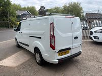 USED 2022 22 FORD TRANSIT CUSTOM 300 EcoBlue Trend  L2 H1 LWB Low roof panel van - AIR CON + ONLY 16000 MILES AIR CON - CRUISE CONTROL - ONLY 16000 MILES