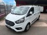 USED 2022 22 FORD TRANSIT CUSTOM 300 EcoBlue Trend  L2 H1 LWB Low roof panel van - AIR CON + ONLY 16000 MILES AIR CON - CRUISE CONTROL - ONLY 16000 MILES