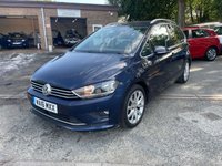 USED 2016 16 VOLKSWAGEN GOLF SV 1.4 TSI BlueMotion Tech ACT GT MPV 5dr Petrol DSG Euro 6 (s/s) (150 ps) 2 OWNER+FULL SERVICE HISTORY