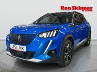 USED 2021 21 PEUGEOT E-2008 50kWh GT SUV 5dr Electric Auto (136 ps) 