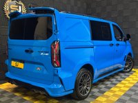 USED 2024 74 FORD TRANSIT CUSTOM 2.0 300 EcoBlue MS-RT Crew Van Double Cab 5dr Diesel Manual L1 H1 Euro 6 (s/s) (150 ps) No VAT / Lined / Tow Bar