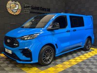 USED 2024 74 FORD TRANSIT CUSTOM 2.0 300 EcoBlue MS-RT Crew Van Double Cab 5dr Diesel Manual L1 H1 Euro 6 (s/s) (150 ps) No VAT / Lined / Tow Bar