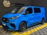 USED 2024 74 FORD TRANSIT CUSTOM 2.0 300 EcoBlue MS-RT Crew Van Double Cab 5dr Diesel Manual L1 H1 Euro 6 (s/s) (150 ps) No VAT / Lined / Tow Bar