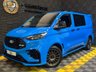 USED 2024 74 FORD TRANSIT CUSTOM 2.0 300 EcoBlue MS-RT Crew Van Double Cab 5dr Diesel Manual L1 H1 Euro 6 (s/s) (150 ps) No VAT / Lined / Tow Bar