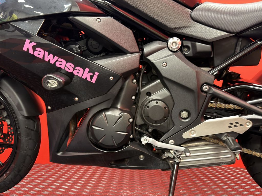 USED 2012 12 KAWASAKI ER-6F TRADE BIKES AT TRADE PRICES 11 SERVICE STAMPS