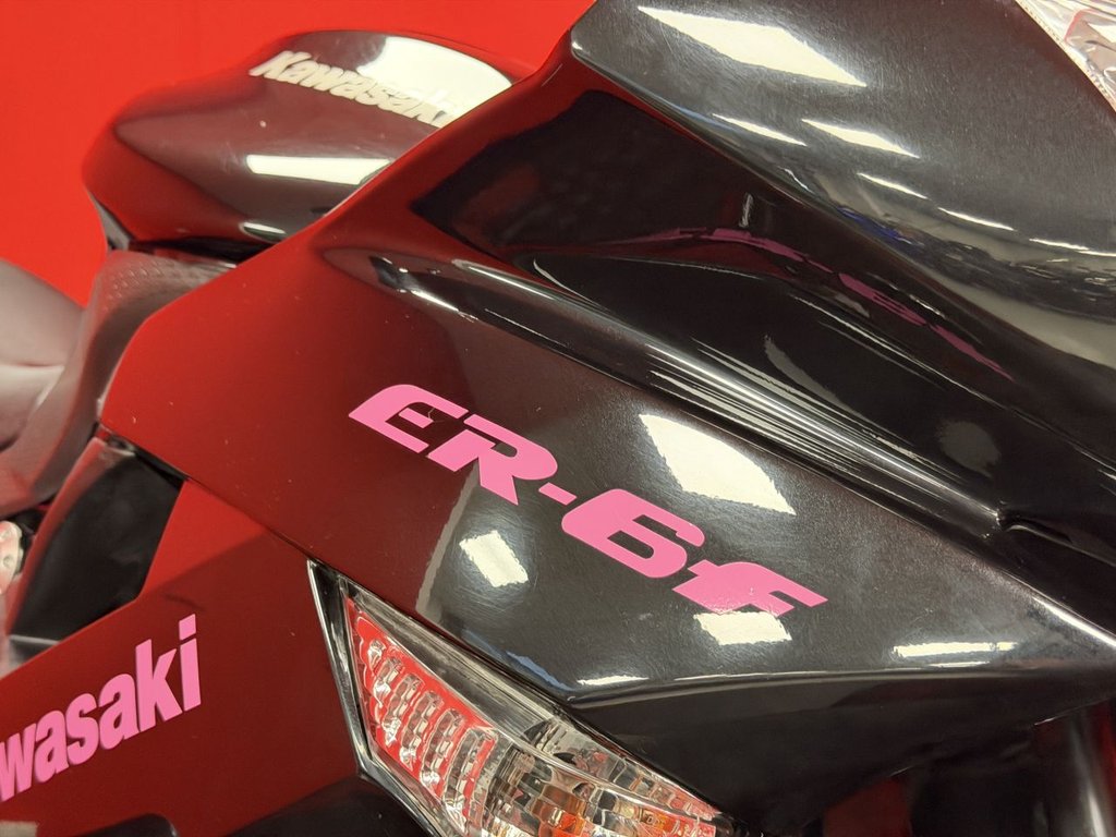 USED 2012 12 KAWASAKI ER-6F TRADE BIKES AT TRADE PRICES 11 SERVICE STAMPS