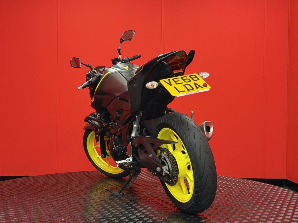 USED 2019 68 YAMAHA MT-03 TRADE BIKES AT TRADE PRICES 5 SERVICE STAMPS