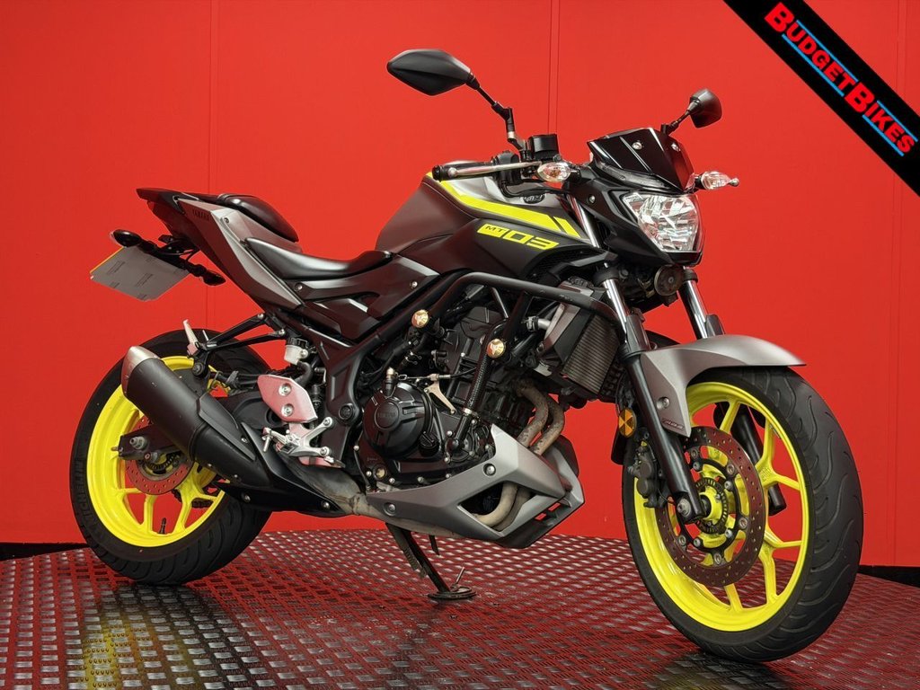 USED 2019 68 YAMAHA MT-03 TRADE BIKES AT TRADE PRICES 5 SERVICE STAMPS