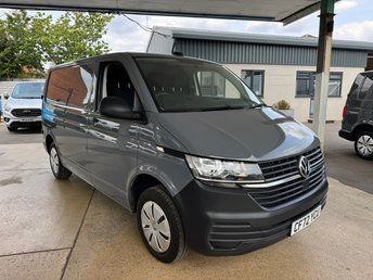 2023 VOLKSWAGEN TRANSPORTER 2.0 TDI T28 Startline Business Panel Van 5dr Diesel Manual FWD SWB Euro 6 (s/s) (110 ps) Air Con Parking Sensors Cruse Control &pound;17995.00