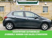 USED 2015 65 PEUGEOT 208 1.0 PureTech Active Hatchback 5dr Petrol Manual Euro 6 (68 ps) PEUGEOT 208 1.0 PURETECH ACTIVE with just 59,851 miles. Excellent first car with 64 MPG, low insurance and Euro 6 engine. High specification including 7" touchscreen with Mirror Screen, Bluetooth, DAB radio, air conditioning, cruise control and alloy wheels. MOT until April 2027, freshly serviced before sale and supplied with our 18 MONTH NATIONAL GOLD PARTS & LABOUR WARRANTY INCLUDED. HPI clear. Finance and part exchange welcome.
