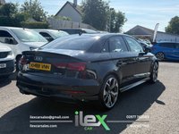 USED 2019 69 AUDI A3 2.0 TDI 35 Black Edition Saloon 4dr Diesel S Tronic Euro 6 (s/s) (150 ps) S Tronic | Black Edition | 150PS