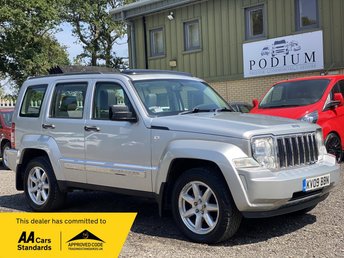 2009 JEEP CHEROKEE 2.8 TD Limited 4x4 5dr £3490.00